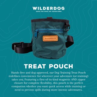 Foto 4 | Foto 4 | Bolsa Para Adiestramiento De Perros Wilderdog Con Cierre Magnético Color Verde - Venta Internacional.