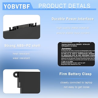 Foto 3 | Foto 3 | Batería Yobvtbf Tf03xl De 41 9 Wh Para Hp Pavilion X360 14m-cd0001dx - Venta Internacional.
