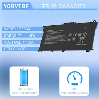 Foto 4 | Foto 4 | Batería Yobvtbf Tf03xl De 41 9 Wh Para Hp Pavilion X360 14m-cd0001dx - Venta Internacional.