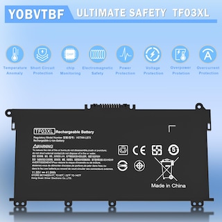 Foto 5 | Foto 5 | Batería Yobvtbf Tf03xl De 41 9 Wh Para Hp Pavilion X360 14m-cd0001dx - Venta Internacional.