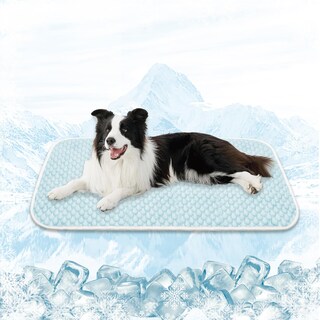 Foto 1 | Foto 1 | Alfombrilla De Refrigeración Para Mascotas Microcosmos Transpirable Superficie De Burbujas Azul - Venta Internacional.