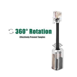 Foto 2 | Foto 2 | Desenredador De Cables De Teléfono Portátil Con Rotación De 360 Grados Paquete De 5 - Venta Internacional.