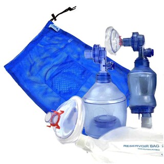 Foto 4 | Foto 4 | Máscara De Entrenamiento De Rcp Wnl Products 5000bvm-combo Con Bvm Para Adultos Y Niños - Venta Internacional.