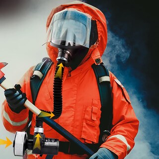 Foto 7 | Foto 7 | Filtro De Máscara Antigás Nbc Cbrn De Carbón Activado De 40 Mm Estante Para 20 Años - Venta Internacional.