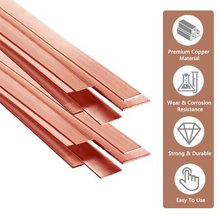 Foto 3 | Foto 3 | Barra Plana De Cobre Hwyee C110 99.98% De Cobre Puro 3 X 20 X 200 Mm - Venta Internacional.