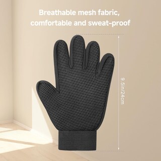 Foto 4 | Foto 4 | Guantes De Aseo Para Mascotas Nvnan Efficient Deshedding 1 Par Azules - Venta Internacional.