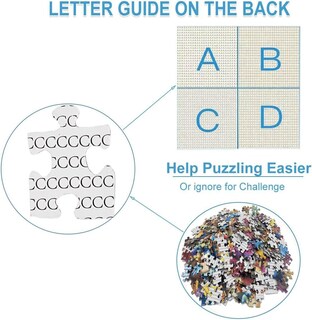 Foto 5 | Foto 5 | Rompecabezas Kepovin De 1000 Piezas Con Conchas Y Estrellas De Mar Coloridas - Venta Internacional.