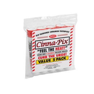 Foto 1 | Foto 1 | Palillos De Dientes Candy Envy Cinna-pix Cinnamon 20 Palitos (paquete De 5) - Venta Internacional.