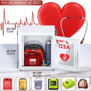 Foto 4 | Foto 4 | Aed Cabinet Nlshan Placa Metálica De Acero Para Montaje En Pared 36 X 20 X 40 Cm - Venta Internacional.