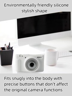 Foto 4 | Foto 4 | Funda De Cámara Szhsyjy Para Sony Zv-1f/zv-1 Ii/zv-1m2 Con Protector De Pantalla - Venta Internacional.