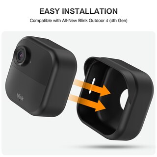 Foto 6 | Foto 6 | Funda De Silicona Para Blink Outdoor 4 (4.ª Generación) Negra (paquete De 3) - Venta Internacional.
