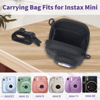 Foto 2 | Foto 2 | Funda Protectora De Cámara Kuprusar Para Instax Mini 12 Negra - Venta Internacional.