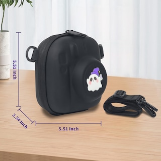 Foto 7 | Foto 7 | Funda Protectora De Cámara Kuprusar Para Instax Mini 12 Negra - Venta Internacional.