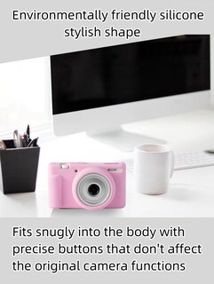 Foto 4 | Foto 4 | Funda De Cámara Szhsyjy Para Sony Zv-1f/zv-1 Ii/zv-1m2 (rosa) - Venta Internacional.