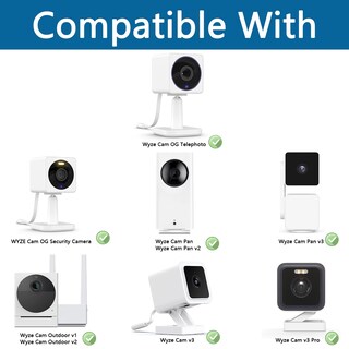Foto 2 | Foto 2 | Soporte De Cámara Okemeeo Para Wyze Cam Og/v3/v3 Pro/pan V3/pan V2 - Venta Internacional.
