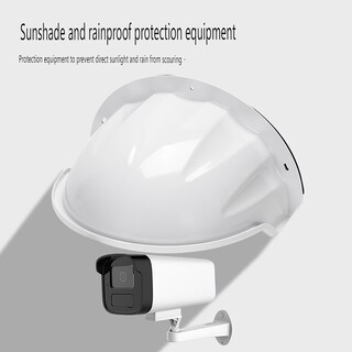 Foto 3 | Foto 3 | Protector De Cámara Sun Rain Shade Para Cámaras De Seguridad Exteriores - Venta Internacional.