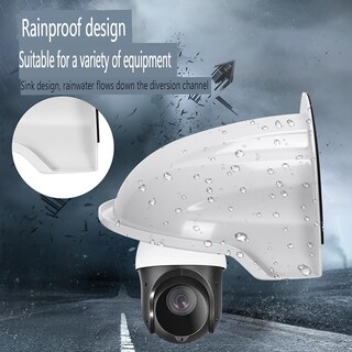 Foto 4 | Foto 4 | Protector De Cámara Sun Rain Shade Para Cámaras De Seguridad Exteriores - Venta Internacional.