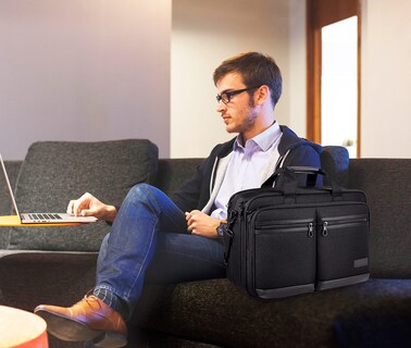 Foto 7 | Foto 7 | Bolsa Para Portátil Kroser Elegante Maletín De 17.3 Pulgadas Repelente Al Agua - Venta Internacional.