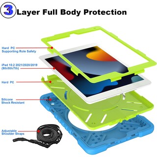 Foto 3 | Foto 3 | Funda Andnary Para Ipad De 9ª 8ª Y 7ª Generación De 10 2 Pulgadas Con Accesorios - Venta Internacional.