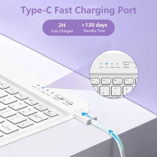 Foto 3 | Foto 3 | Funda Con Teclado Amzcase Para Ipad Air De 11 Pulgadas Y Ipad Pro De 11 Pulgadas - Venta Internacional.