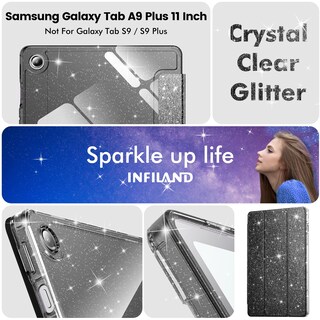 Foto 6 | Foto 6 | Funda Infiland Galaxy Tab A9 Plus 5g Para Samsung 11'' 2023 - Venta Internacional.