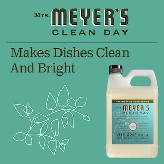 Foto 5 | Foto 5 | Recambio De Jabón Líquido Para Platos Mrs. Meyer's Clean Day Basil 1 42 L - Venta Internacional.