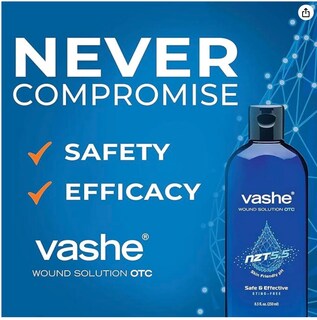 Foto 3 | Foto 3 | Limpiador De Heridas Vashe Wound Solution  Botella De 120 Ml - Venta Internacional.