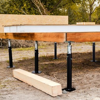 Foto 6 | Foto 6 | Basement Floor Jack Phlkjl Paquete De 4 Unidades Ajustables De 20 A 33 Cm Acero - Venta Internacional.