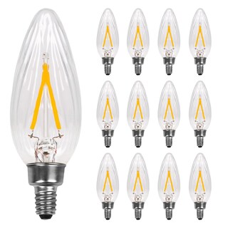 Foto 1 | Foto 1 | Bombilla Led Hmyyjt E12 2 W 2700 K 200 Lm Regulable 25 W Paquete De 12 - Venta Internacional.