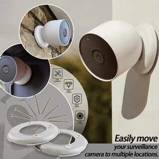 Foto 6 | Foto 6 | Placa De Montaje En Pared Para Cámara De Vigilancia Para Google Nest Camera - Venta Internacional.