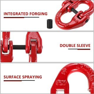 Foto 4 | Foto 4 | Eslabón De Acoplamiento Yakicag G80 Acero Aleado 1/4 Cierre Con Martillo 2645 Libras - Venta Internacional.