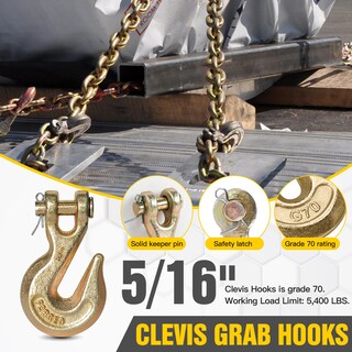 Foto 2 | Foto 2 | Ganchos De Agarre Clevis Digank 5/16 - Venta Internacional.