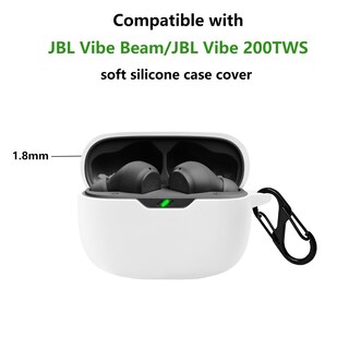 Foto 2 | Foto 2 | Funda De Silicona Para Jbl Vibe Beam/jbl Vibe 200tws Color Blanco - Venta Internacional.