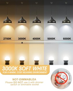 Foto 3 | Foto 3 | Bombilla Para Ventilador De Techo Evastary E12 Candelabro 6 W 600 Lm 3000 K - Venta Internacional.