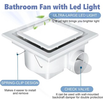 Foto 2 | Foto 2 | Ventilador Nalle Ffl-200 Con Luz De 24 4 Cm 12 W 112 Cfm 1.0 Sones - Venta Internacional.