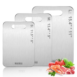 Foto 2 | Foto 2 | Tabla De Cortar Stron-dura Titanium Steel S 11 5 X 8 Cm - Venta Internacional.