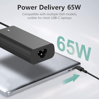 Foto 2 | Foto 2 | Cargador De Portátil Bull-tech Usb-c De 65 W Para Dell Latitude 5285 - Venta Internacional.