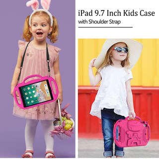 Foto 2 | Foto 2 | Funda Ltrop Kids Para Ipad De 5.ª Y 6.ª Generación (2017/2018) Y Air 2 Color Rosa - Venta Internacional.