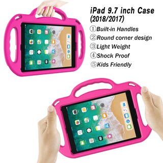 Foto 3 | Foto 3 | Funda Ltrop Kids Para Ipad De 5.ª Y 6.ª Generación (2017/2018) Y Air 2 Color Rosa - Venta Internacional.