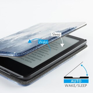Foto 4 | Foto 4 | Funda Inteligente De Piel Sintética Cobak Para 6 Lectores De Libros Electrónicos Con Correa De Mano - Venta Internacional.