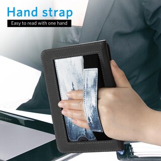 Foto 6 | Foto 6 | Funda Inteligente De Piel Sintética Cobak Para 6 Lectores De Libros Electrónicos Con Correa De Mano - Venta Internacional.