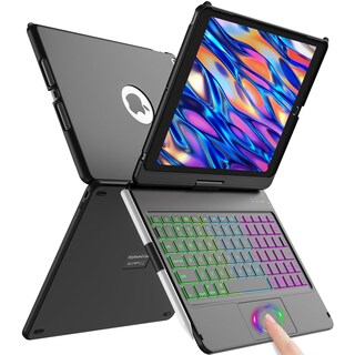 Foto 1 | Foto 1 | Funda Para Ipad Con Teclado Amzcase Para Ipad De 9ª 8ª Y 7ª Generación - Venta Internacional.