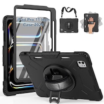 Funda Para Ipad Pro De 11 Pulgadas Supfives 2024 Con Protector De Pantalla Negra - Venta Internacional.