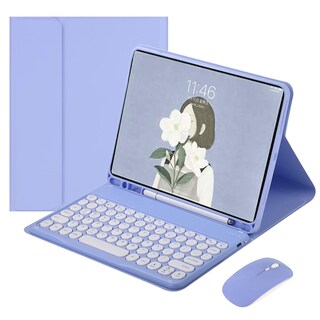 Foto 1 | Foto 1 | Funda Con Teclado Yeehi Para Ipad A16 2025 11th Gen 11'' Color Morado - Venta Internacional.