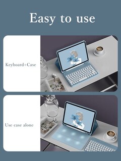 Foto 3 | Foto 3 | Funda Con Teclado Yeehi Para Ipad A16 2025 11th Gen 11'' Color Morado - Venta Internacional.