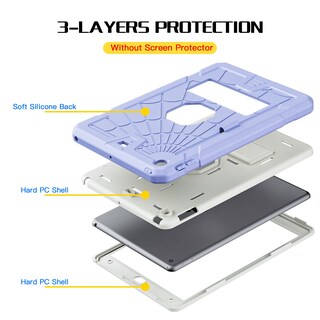 Foto 4 | Foto 4 | Funda Sibeitu Compatible Con Ipad De 9ª Generación Para Niños Con Soporte Para Lápices - Venta Internacional.