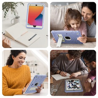 Foto 6 | Foto 6 | Funda Sibeitu Compatible Con Ipad De 9ª Generación Para Niños Con Soporte Para Lápices - Venta Internacional.