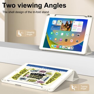 Foto 6 | Foto 6 | Funda Jksml Para Ipad De 9ª 8ª Y 7ª Generación De 10 2 Pulgadas Con Soporte Para Lápices - Venta Internacional.