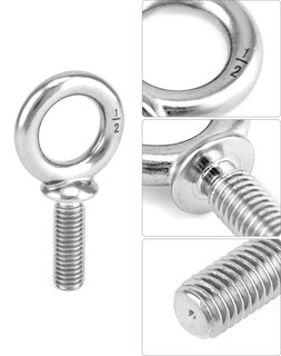 Foto 5 | Foto 5 | Eye Bolt Qwork Paquete De 20 Unidades 1/2 13 X 1 1/2 Acero Inoxidable - Venta Internacional.