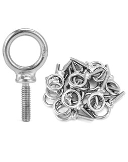 Foto 1 | Foto 1 | Eye Bolt Qwork 1/4-20 X 1 De Acero Inoxidable De Grado Marino (paquete De 50) - Venta Internacional.